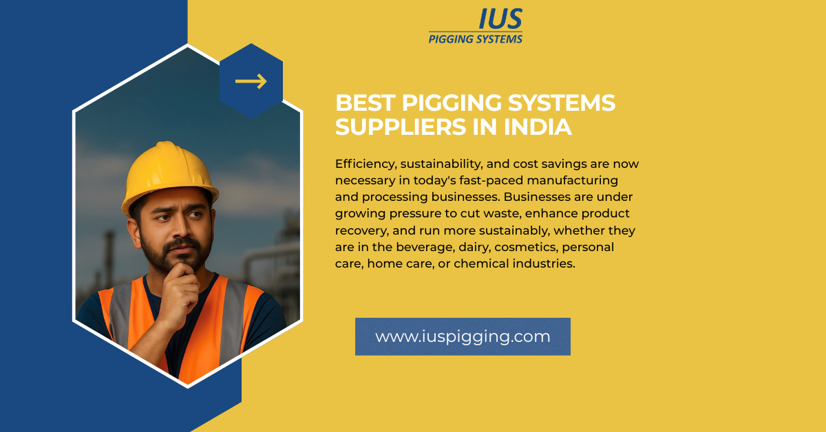 Why IUS Pigging Systems is among the Best Pigging Systems suppliers in India