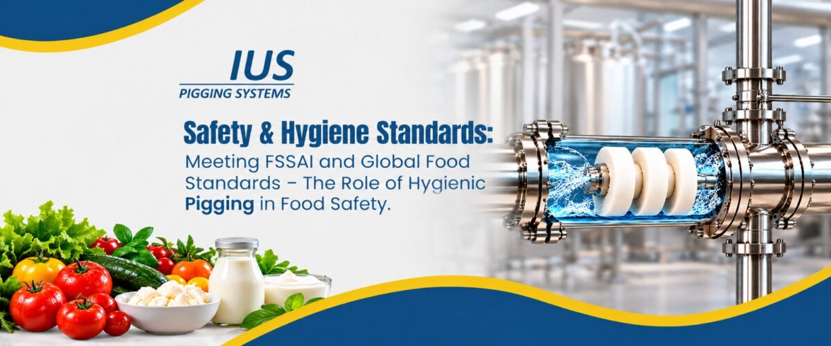Safety & Hygiene Standards: Meeting FSSAI and Global Food Standards – The Role of Hygienic Pigging in Food Safety